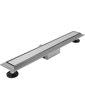 Lineární odtokový žlab Rea Neox 60 cm stříbrný