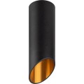 Stropní svítidlo 20 CM APP571-1C černozlaté