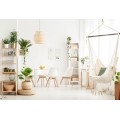 Přírodní košík BOHO I hnědý
