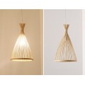 Závěsná lampa La Belle Boho II černá/hnědá