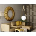 Stropní svítidlo STAGNO bílá/zlatá