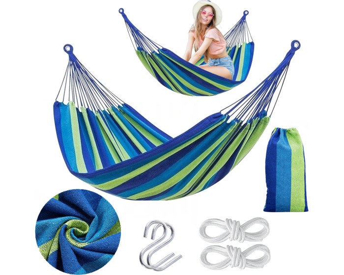 Hamaka Blue Rainbow pro 2 osoby