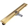 Lineární odtokový žlab Rea Neox Pro 60 cm zlatý