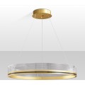 Závěsná lampa La Belle XXVII zlatá