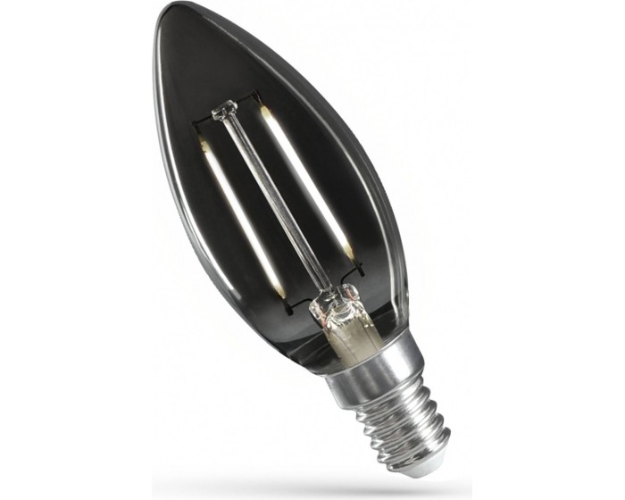 LED dekorativní žárovka SVÍČKA 2,5W E14 COG MODERNSHINE neutrální bílá