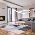 Stropní svítidlo Ring LED bílé