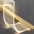 Nástěnné LED svítidlo G032-W zlaté/neutrální bílá