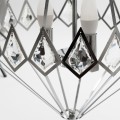 Visací stropní svítidlo DIAMENT APP767-3CP stříbrné