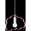 Stropní svítidlo TooLight Cloudie světle růžová
