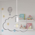 Stropní svítidlo TooLight Cloudie šedá