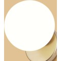 Nástěnná kulatá lampa APP950-1W zlatá