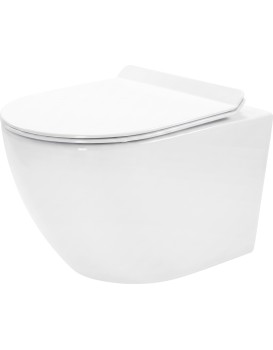 Závěsná WC mísa Carlo Flat Mini
