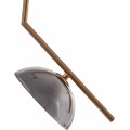 Závěsná lampa La Belle VII chromová/měděná