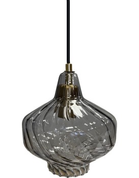 Závěsná lampa La Belle VIII černá
