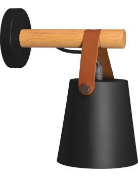 Nástěnná lampa AMELIA černá