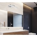 Koupelnové svítidlo 9W 40CM APP372-1W stříbrné