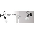 Nástěnná lampa Paradise černá