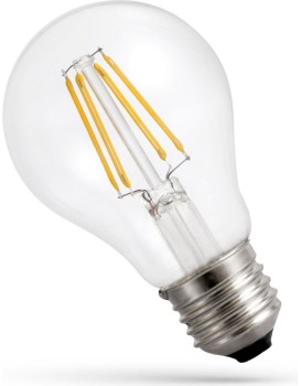 LED žárovka GLS E-27 8,5W WOJ+14595 teplá bílá