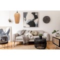 Závěsná lampa La Belle Boho VII hnědá