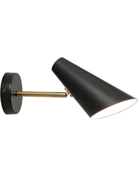 Nástěnná lampa KINKIET STYLE XII černá