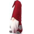 Vánoční skřítek ELF 009 47 cm červený