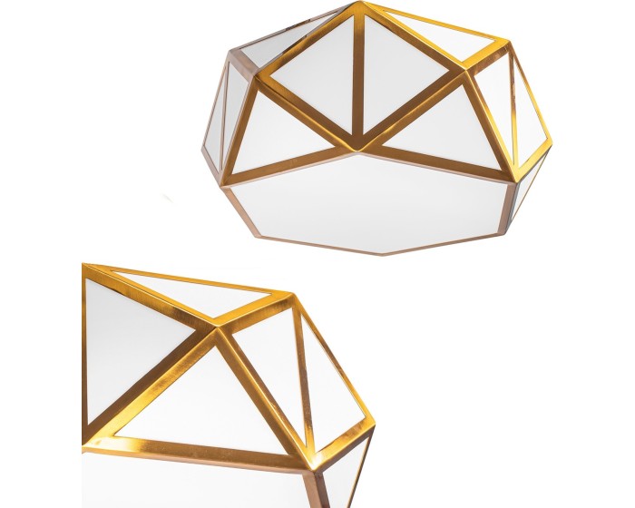 Stropní svítidlo 35 cm zlaté