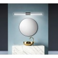 LED koupelnová svítilna nad zrcadlo 12W 50CM APP373-1W černá