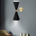 Nástěnná lampa KINKIET STYLE II černá/zlatá