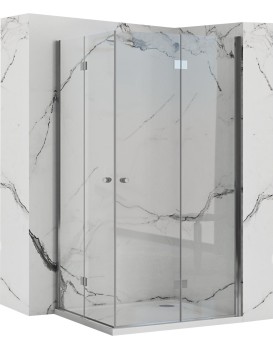 Sprchová kabina Rea Fold N2 transparentní