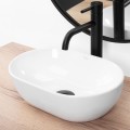 Umyvadlo na desku Rea Amelia Mini 38 cm bílé