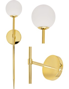 Nástěnná lampa 52CM APP578-1W zlatá