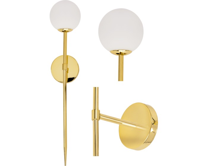 Nástěnná lampa 52CM APP578-1W zlatá