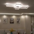 Stropní svítidlo LED Rectangle + ovladač bílé