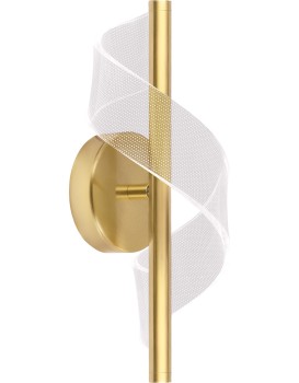 Nástěnné LED svítidlo G032-W zlaté/neutrální bílá