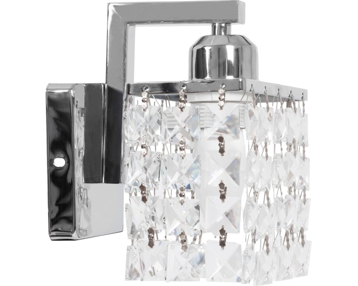 Nástěnná lampa Crystal APP543-1W chrom