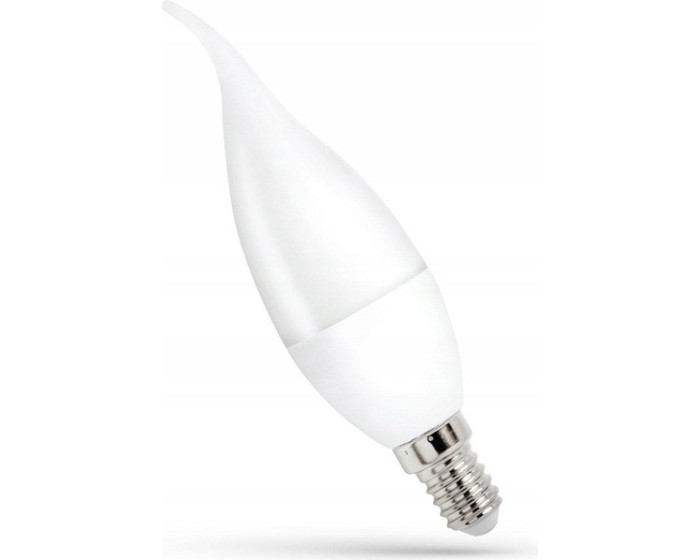 LED žárovka SVÍČKA 8W 230V E-14 DECO teplá bílá