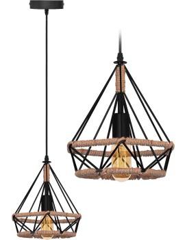 Stropní svítidlo Triangle Loft černé