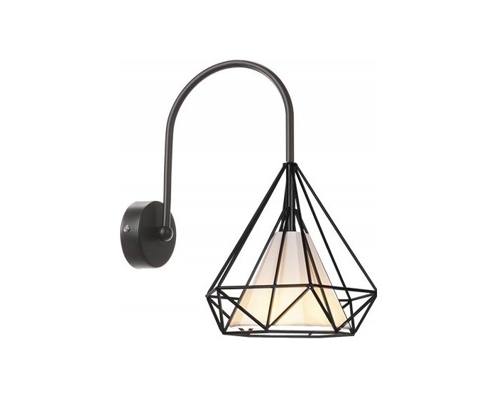 Nástěnná lampa KINKIET BELLO BLACK