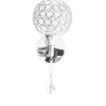 Nástěnná lampa v glamour stylu APP716-1W E27 stříbrná