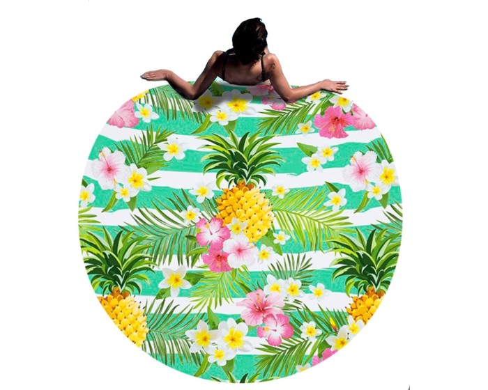 Plážová osuška Ananas 150 cm