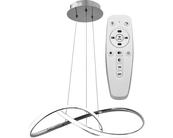 Stropní svítidlo Ring II LED stříbrné