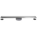 Lineární odtokový žlab Rea Neox Pro 90 cm stříbrný