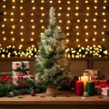 LED vánoční stromek Merry Christmas 100 cm zelený