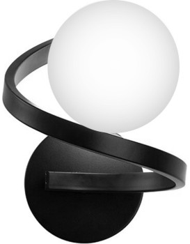 Nástěnná lampa KINKIET STYLE X černá
