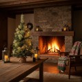 LED vánoční stromek Merry Christmas 100 cm zelený