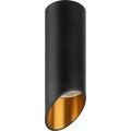 Stropní svítidlo 20 CM APP571-1C černozlaté