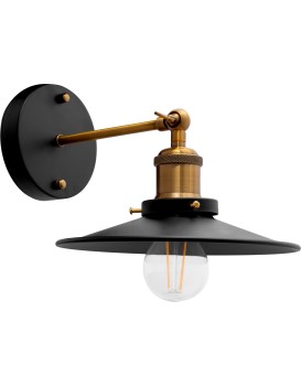 Nástěnná lampa PORTO KINKIET BLACK