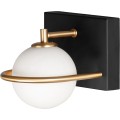 Nástěnná lampa KINKIET STYLE XI černá/zlatá