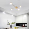Stropní svítidlo Elegant Four LED zlaté