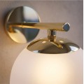 Nástěnná lampa Ball III zlatá